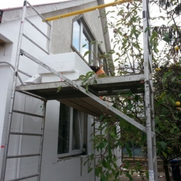 szigetelés alu állványról