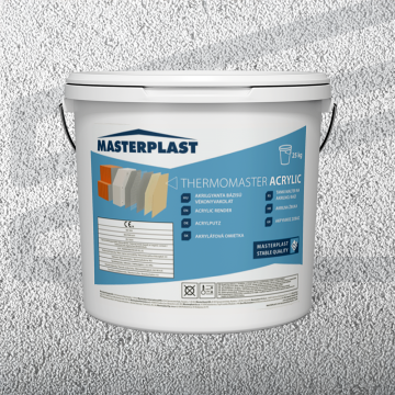 Thermomaster műgyantás nemesvakolat 2 mm kapart 25 kg