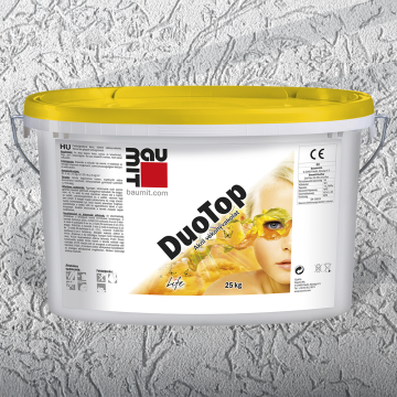 Baumit DuoTop 2 mm dörzsölt homlokzati vékonyvakolat 25 kg