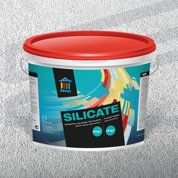 REVCO Szilikát homlokzati vakolat kapart 1,5 mm 16 kg